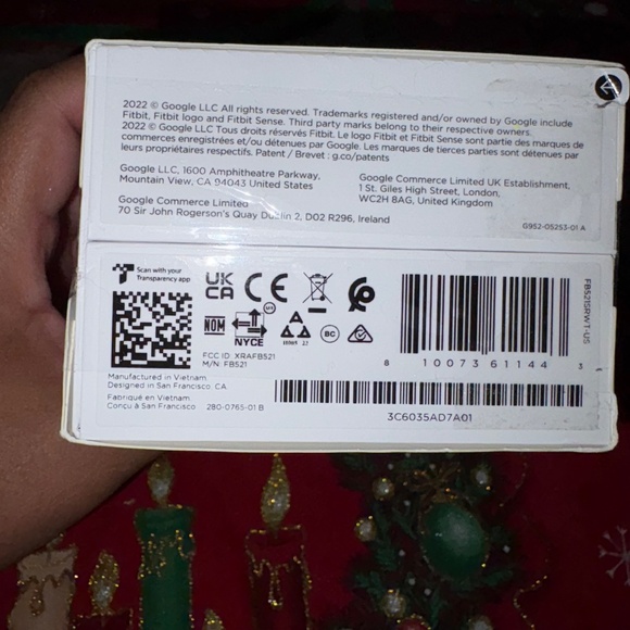 New Fitbit Sense 2 Advanced Health and Fitness Smartwatch, Lunar White/Platinum - Picture 10 of 11